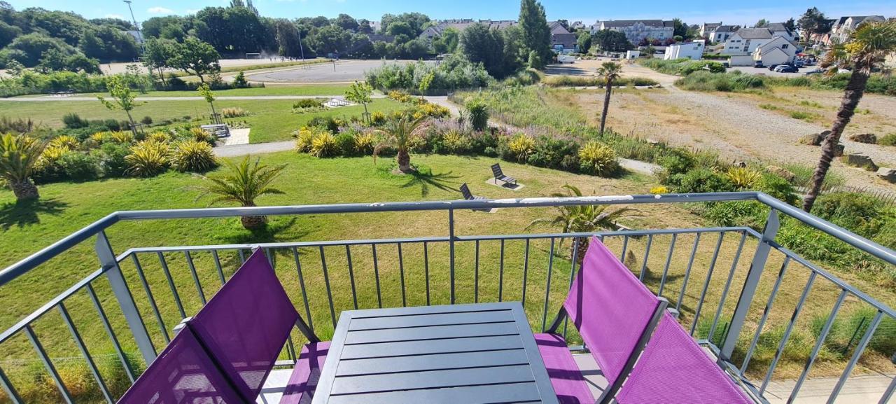 Appartement Devant La Plage Avec Piscine Concarneau Zewnętrze zdjęcie